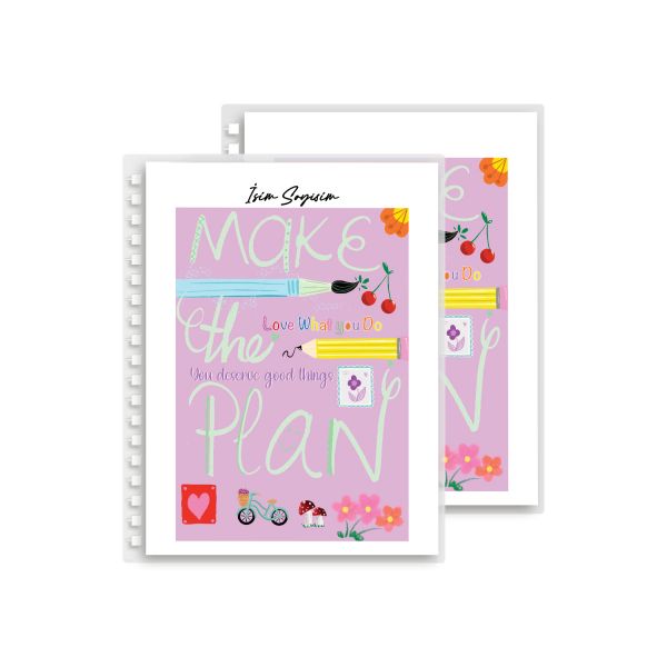 Make the Plan by Esra Eba Yedek Kapak