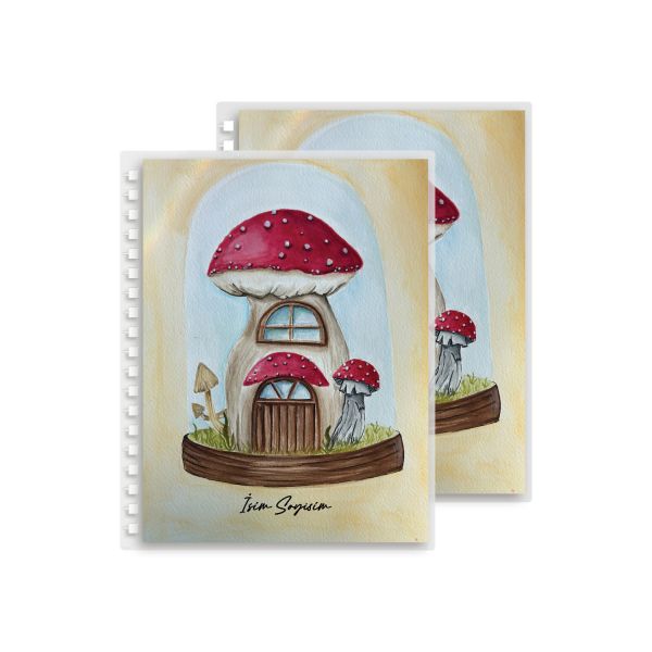 Mushroom House by Esra Eba Yedek Kapak