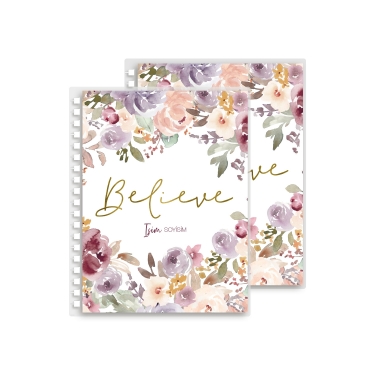 Floral Believe Yedek Kapak